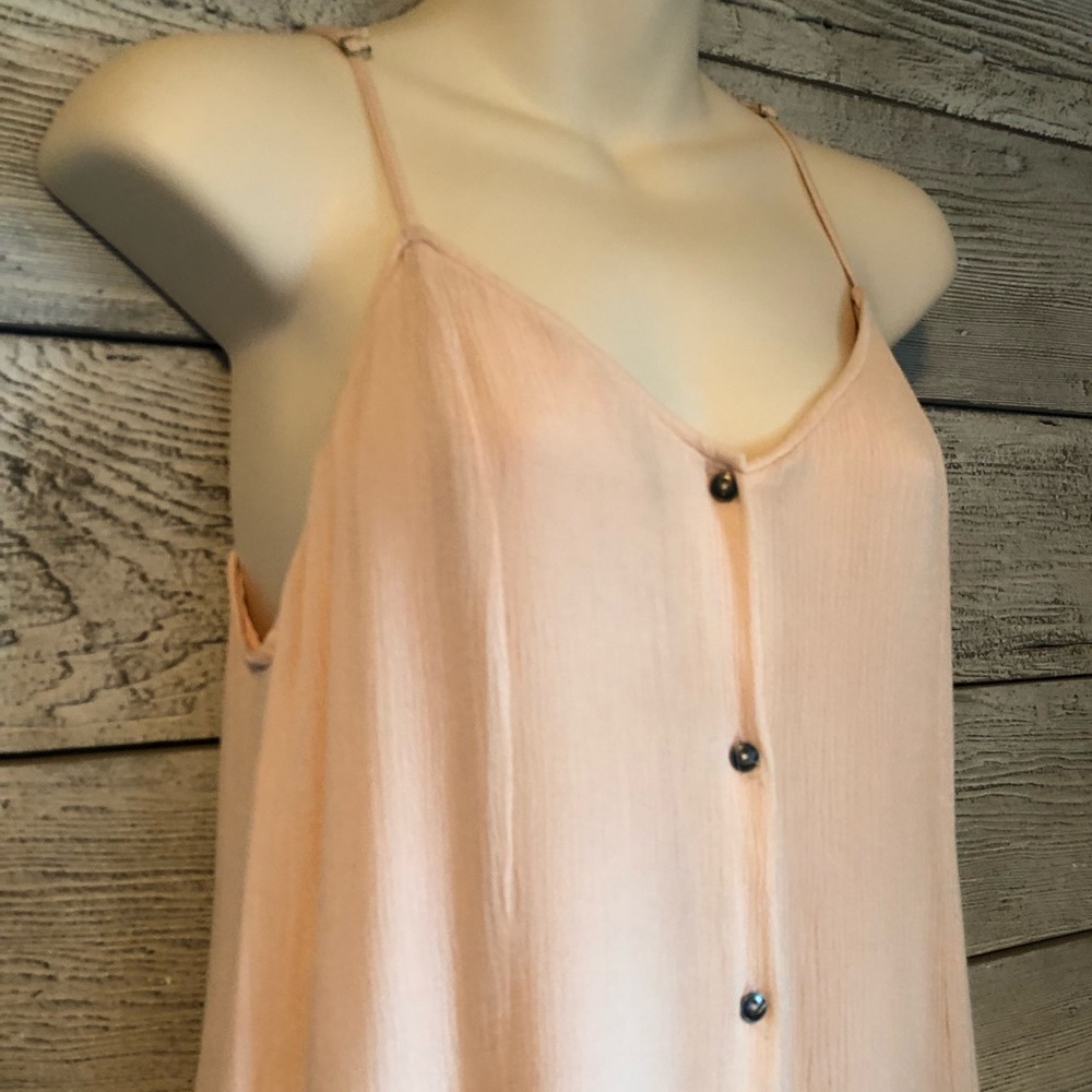 Somedays Lovin Spell Cast Culotte Jumpsuit Light Blush Pink Size Small - Picture 8 of 9